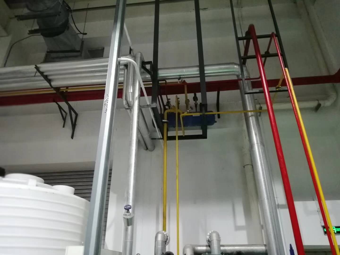 冷库建造（机房管路布置）